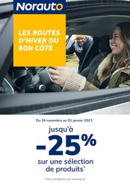 Catalogue Norauto avec 1 page de promos Prospectus Norauto, "Révision ÉcoContrôle", page, 16/11/2022 - 03/01/2023