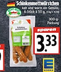 Schinkenmettwürstchen bei EDEKA im Merenberg Prospekt für 3,33 €