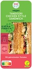 Vegan Chicken-Style Tandoori Sandwich Angebote von REWE to go bei REWE Ettlingen für 2,29 €