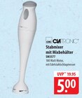 Stabmixer mit Mixbehälter SM3577 im Angebot bei famila Nordost in Buchholz Stabmixer mit Mixbehälter SM3577 Angebote von Clatronic bei famila Nordost Buchholz für 5,00 €