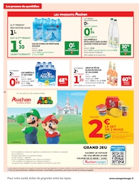 Prix et réduction Eau De Source dans le prospectus Auchan Hypermarché en cours Offre Eau De Source dans le catalogue Auchan Hypermarché du moment à la page 42