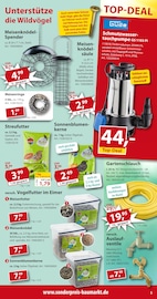 Aktueller Sonderpreis Baumarkt Prospekt mit Wasser, "... da, wo kluge Köpfe clever kaufen!", Seite 5