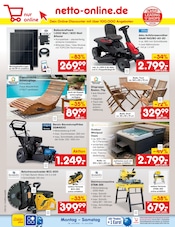 Gartenliege im Netto Marken-Discount Prospekt in Wilhelmshaven Aktueller Netto Marken-Discount Prospekt mit Gartenliege, "Aktuelle Angebote", Seite 66