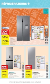 Promos Réfrigérateur Américain dans le catalogue "PLACE AU GROS ÉLECTRO !" de Carrefour Réfrigérateur Américain en promo dans le catalogue Carrefour à la page 3