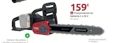 Tronçonneuse sur batterie 2 x 20 V - INVENTIV - Mr.Bricolage à Villeurbanne Tronçonneuse sur batterie 2 x 20 V - INVENTIV en promo chez Mr.Bricolage Villeurbanne à 159,00 €