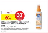 Spray Solaire Dermo Kids Protect Très Haute Protection SPF50+ - Mixa dans le catalogue Intermarché