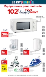 Prix et réduction Accessoires Cuisine dans le prospectus Carrefour en cours Offre Accessoires Cuisine dans le catalogue Carrefour du moment à la page 47