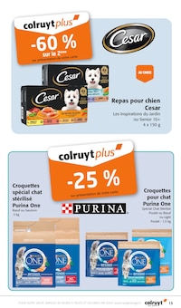 Promo Alimentation Chat dans le catalogue Colruyt du moment à la page 13