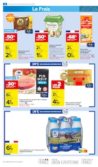Promo Beurre dans le catalogue Carrefour Market du moment à la page 6