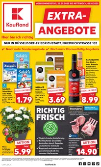 Aktueller Kaufland Prospekt "EXTRA-ANGEBOTE" Seite 1 von 8 Seiten für Ratingen