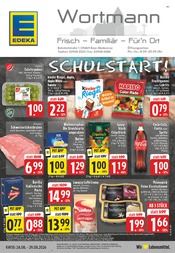 EDEKA Supermarkt Prospekt der aktuellen Woche mit 28 Seiten, gültig von 24.08.2026 bis 29.08.2026, in Ense und Umgebung Aktueller EDEKA Supermarkt Prospekt in Ense und Umgebung, "Aktuelle Angebote" mit 28 Seiten, 24.08.2026 - 29.08.2026