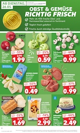 Äpfel im Kaufland Prospekt in Saarbrücken Aktueller Kaufland Prospekt mit Äpfel, "Hier bin ich richtig", Seite 2