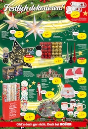 Weihnachtsgeschirr Angebot im aktuellen ROLLER Prospekt auf Seite 23