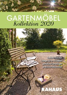 RAHAUS, GARTENMÖBEL KOLLEKTION 2020 für Berlin