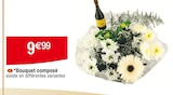 Bouquet composé en promo chez Carrefour Issy-les-Moulineaux à 9,99 €