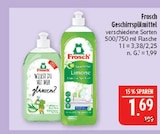 Geschirrspülmittel im Angebot bei Marktkauf in Fürth Geschirrspülmittel Angebote von Frosch bei Marktkauf Fürth für 1,69 €