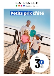 Catalogue La Halle "Petits prix d'été" à Guéret et alentours, 1 page, 11/06/2026 - 15/06/2026