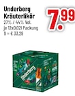 Kräuterlikör im Trinkgut Prospekt Kräuterlikör von Underberg im aktuellen Trinkgut Prospekt für 7,99 €