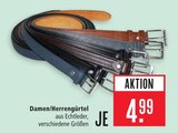 Damen/Herrengürtel im Angebot bei Marktkauf in Rodgau Damen/Herrengürtel Angebote bei Marktkauf Rodgau für 4,99 €