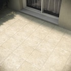 Carrelage de sol extérieur "Vaucluse" beige - l. 45,5 x L. 45,5 cm en promo chez Brico Dépôt Rouen à 14,99 €