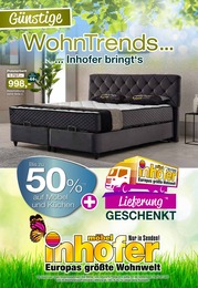 Möbel Inhofer Polsterbett im Prospekt Möbel Inhofer Polsterbett im Prospekt