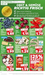 Heidelbeeren im Kaufland Prospekt "KNÜLLER" auf Seite 2