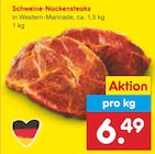Schweine-Nackensteaks für 6,49 € bei Netto Marken-Discount im Angebot Schweine-Nackensteaks im aktuellen Netto Marken-Discount Prospekt