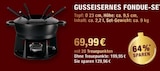 Gusseisernes Fondue-Set im aktuellen V-Markt Prospekt