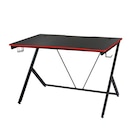 Bureau gamer noir - CARREFOUR HOME en promo chez Carrefour Quimper à 49,99 €