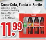 Aktuelles Coca-Cola, Fanta o. Sprite Angebot bei Trinkgut in Ahaus ab 11,99 €