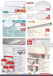 BAUHAUS LED Band im Prospekt 