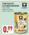 FEINE MAHLZEIT KATZENNASSNAHRUNG bei Marktkauf im Lemgo Prospekt für 0,99 €