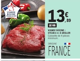 Steak à Griller en promo à 13,89 € chez E.Leclerc Steak à Griller dans le catalogue E.Leclerc