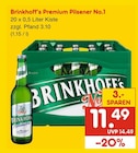 Netto Marken-Discount Recklinghausen - Premium Pilsener No.1 Angebot im Prospekt Premium Pilsener No.1 bei Netto Marken-Discount im Recklinghausen Prospekt für 11,49 €