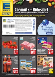 Supermarkt Prospekt von E center in Wittgensdorf Aktueller E center Supermärkte Prospekt für Wittgensdorf: Wir lieben Lebensmittel! mit 28} Seiten, 12.05.2025 - 17.05.2025