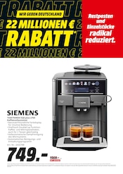 Kaffeeautomat im MediaMarkt Saturn Prospekt in Laatzen Aktueller MediaMarkt Saturn Prospekt mit Kaffeeautomat, "WIR GEBEN DEUTSCHLAND 22 MILLIONEN € RABATT", Seite 6