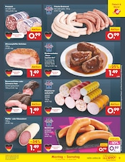 Aktueller Netto Marken-Discount Prospekt mit Bratwurst, "Aktuelle Angebote", Seite 9