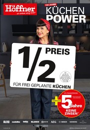 Aktueller Höffner Möbel & Einrichtung Prospekt für Delbrück: 150 JAHRE KÜCHENPOWER mit 20} Seiten, 12.02.2025 - 25.02.2025