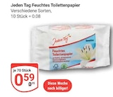 Feuchtes Toilettenpapier im Angebot bei GLOBUS in Duisburg Feuchtes Toilettenpapier Angebote von Jeden Tag bei GLOBUS Duisburg für 0,59 €