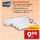Vakuumierfolien-Set im Angebot bei Netto Marken-Discount in Rosenheim Vakuumierfolien-Set Angebote von Priva bei Netto Marken-Discount Rosenheim für 9,99 €