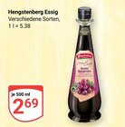 Aktuelles Essig Angebot bei GLOBUS in Mannheim ab 2,69 €
