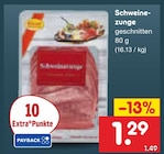 Aktuelle Schweinefleisch Angebote bei Netto Marken-Discount in Leipzig Aktuelles Schweinezunge Angebot bei Netto Marken-Discount in Leipzig ab 1,29 €