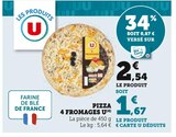 Pizza 4 Fromages - U dans le catalogue Super U