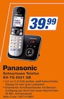 Schnurloses Telefon KX-TG 6821 GB Angebote von Panasonic bei expert Düren für 39,99 €