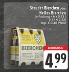 Stauder Bierchen oder Helles Bierchen Angebote von Stauder bei E center Borken für 4,99 €