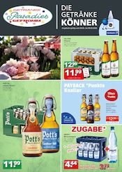 Aktueller Getränke Paradies Prospekt mit Bier, "DIE GETRÄNKEKÖNNER", Seite 1