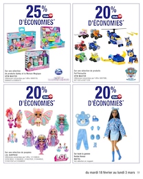 Offre Barbie Poupée dans le catalogue Carrefour du moment à la page 13