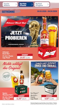 Bier im METRO Prospekt "Wochenangebote" mit 54 Seiten (Goslar)