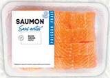 6 pavés de saumon sans arêtes producteurs et commercants en promo chez Intermarché 6 pavés de saumon sans arêtes producteurs et commercants dans le catalogue Intermarché