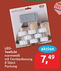 LED-Teelicht von AmbianceLight im aktuellen budni Prospekt